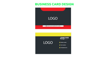 business card design