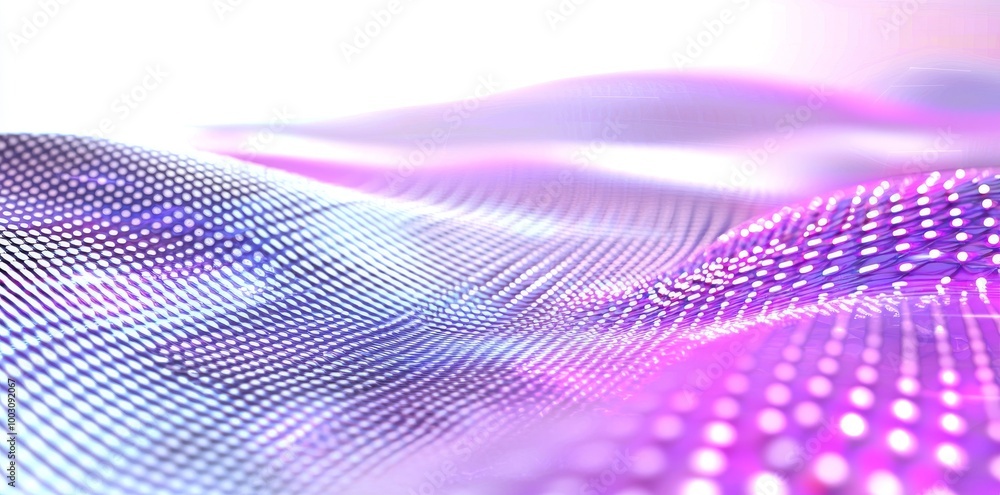 Poster abstract geometric background with connected lines and dots. molecules and communication background.