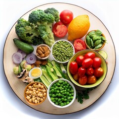 vegetarian meals and diet meals 