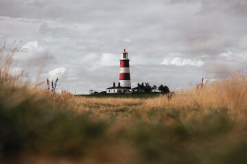 Happisburgh Lighthouse in Norfolk, Coastal Landmarks