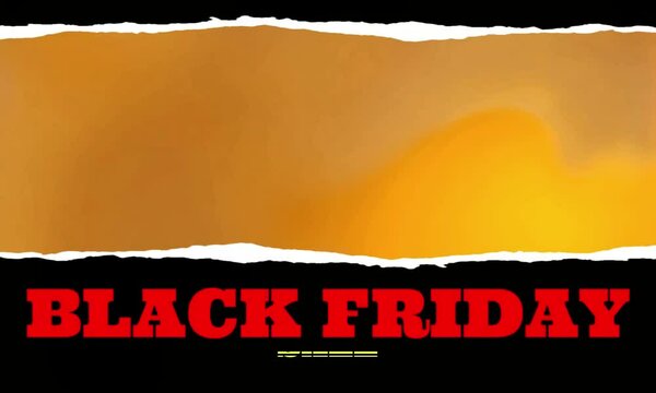 Hipster &acirc;g&eacute;, s&eacute;nior, 3&egrave;me &acirc;ge, retrait&eacute; avec cheveux et barbe blanche, portant des sacs de shopping noirs sur l&rsquo;&eacute;paule, texte en anglais "Black Friday sale" avec un espace n&eacute;gatif copyspace