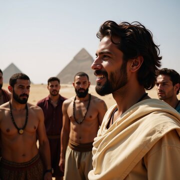 Joseph encounters his brother-the descendants of Jacob in Egypt