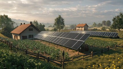 Obraz premium Solar panels