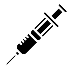 Fototapeta premium 714-Syringe Icon style