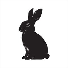 rabbit with a background