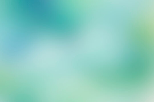 Pastel gradient abstract background in light blue and green shades with smooth transitions. For delicate design, digital art, presentation, backdrop, artistic application, advertising, social media