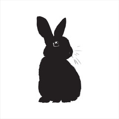 rabbit with a background