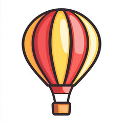 Naklejka premium hot air balloon