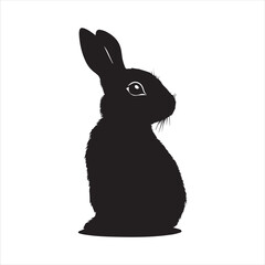 rabbit with a background