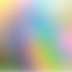 Abstract multicolor mesh background. Blurred colorful gradient backdrop. Vector illustration for your graphic design, template, banner, poster or website. Eps 10