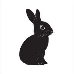 rabbit with a background