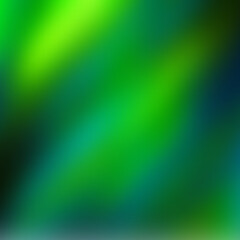 green blurred gradient on dark grainy background, glowing light spot, copy space. Eps 10