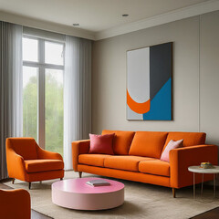 modern living room interior