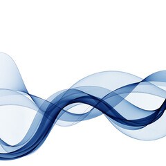 Blue vector wave. layout for presentation, brochure