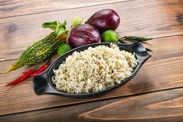 Indian cuisine - jeera rice basmati