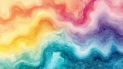 Pastel Color Vector Illustration Unique Postcard Design Featuring Soft Hues and Creative Elements Ideal for Personal or Commercial Use