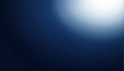 Fototapeta premium Navy Blue Gradient Background Fading into White for Design Template