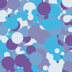 A lively composition of multicolored balloons in various shades of color, floating freely, with a sense of playful movement and a cheerful, festive atmosphere. Eps 10