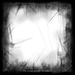 black frame, mask © neurostructure