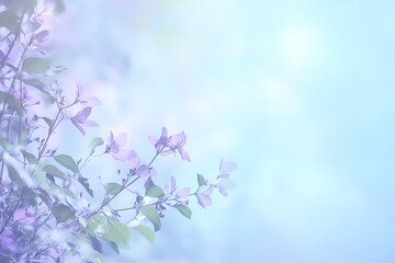 Soft Periwinkle Background with Calming Light Effects