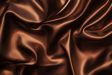Rich Bronze Metallic Fabric Texture Background