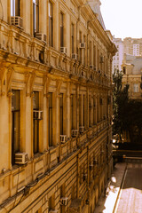 Sunset in the Old Town. Baku, Azerbaijan. Summer, 2024.