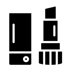 Lip balm vector icon style