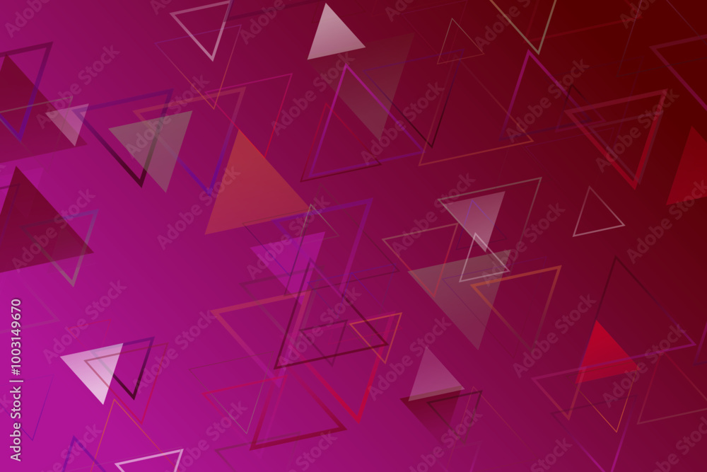 Poster geometrical polygon web site background - abstract geometric chaotic vector graphic design from tria