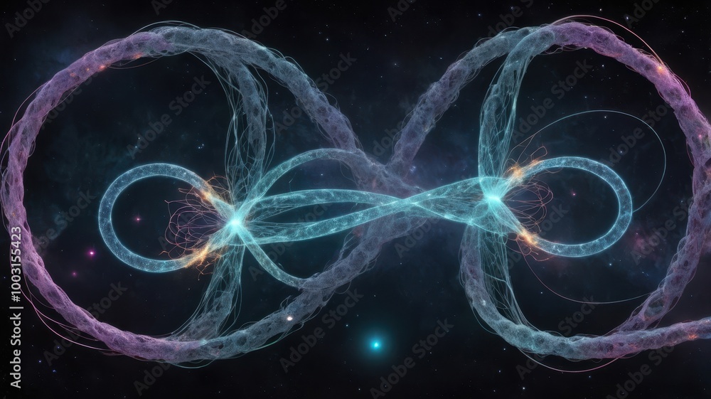 Poster Exploring Quantum Entanglement and Its Mysterious Implications for Science and Reality