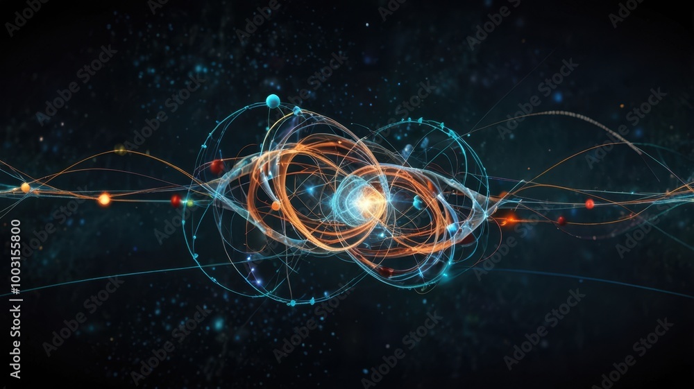 Poster Understanding Quantum Entanglement Through Visual Representation of Particle Interactions