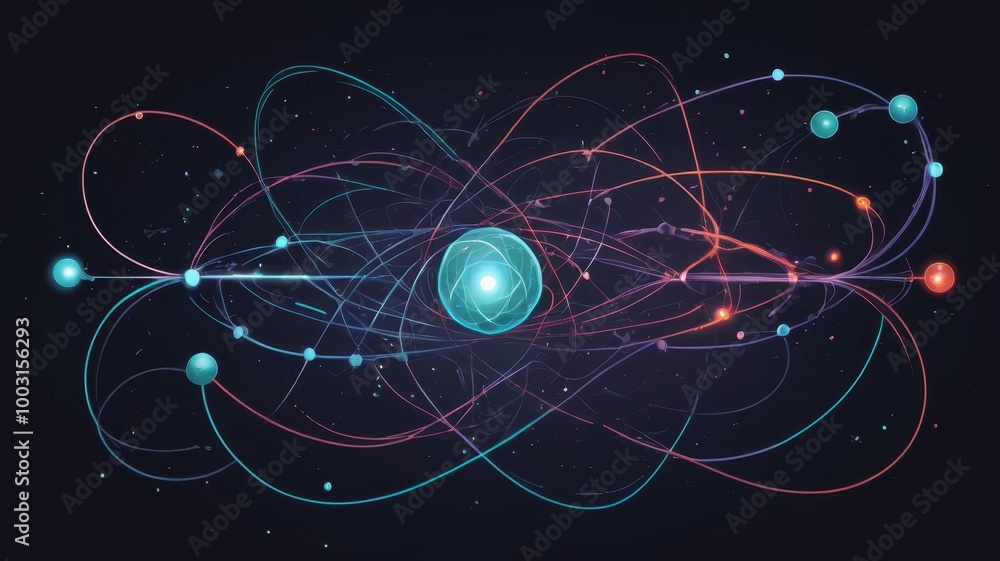 Poster understanding quantum entanglement and its implications in modern physics research