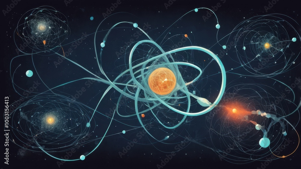Poster Exploring Quantum Entanglement and Its Implications for Our Understanding of Physics
