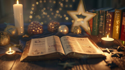 National Religious Freedom Day with Book and Candles