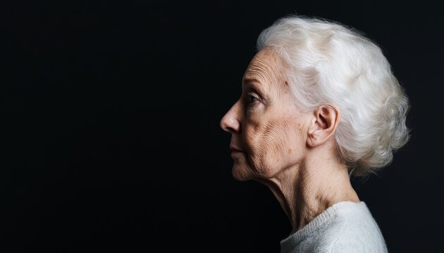 A portrait study focusing on how facial asymmetry caused by aging affects perceptions of beauty and attractiveness in later life.
