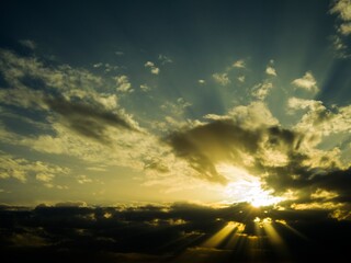 sunset in the sky © joaqun