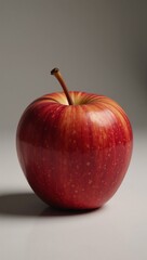 Digital art image depicting an apple fruit in detail