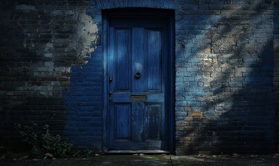 A Blue Door