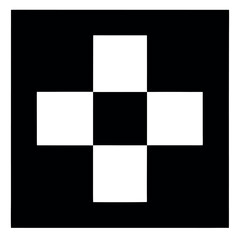 Fototapeta premium black and white square background