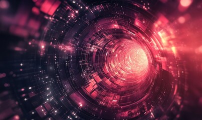 Fototapeta premium Abstract technology background