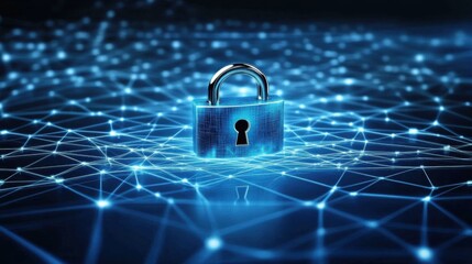 Cyber security concept