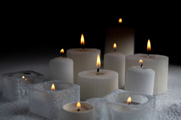candle, wax, flame, photo, glow, burn, background, atmospheric, light, dark, radiance, candlelight,...