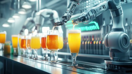 Robot Bar: Automated Beer Pouring