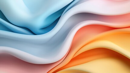 Fototapeta premium Soft Colorful Fabric Texture Background