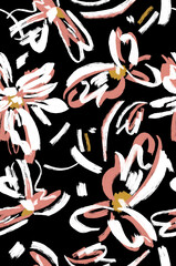 perfect pattern suitable for summer colors floral print
