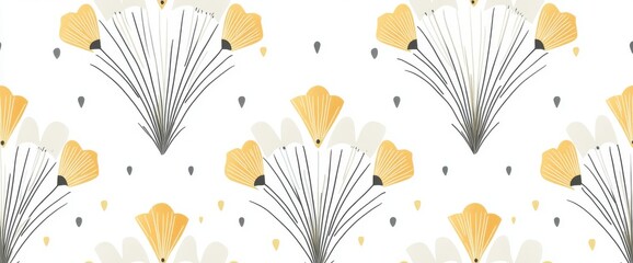 Geometric modern wallpaper design with gold and gold line arts textures for print, covers, wall art, fabric and banner backgrounds.