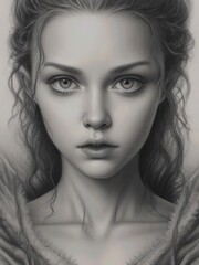 Fototapeta premium Ethereal Female Portrait