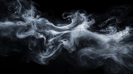 The wallpaper shows abstract shapes from mist hints of hidden realms