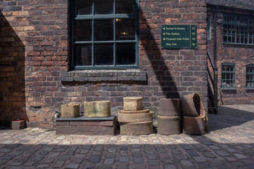 ceramics factory in Stoke-on-trent England