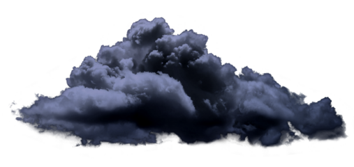 dark fluffy cloud