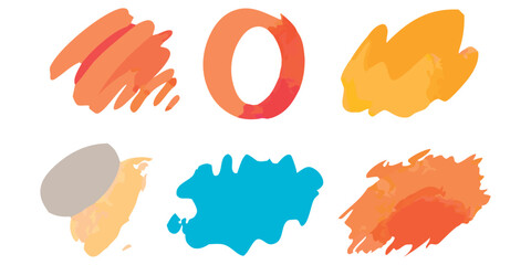 Signals Abstract Paint Strokes & Splatter Collection – Grunge Brushes and Ink Blots